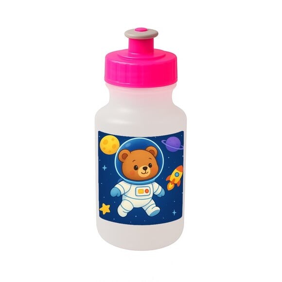 Garrafinha Squeeze Personalizada Ursinho Astronauta