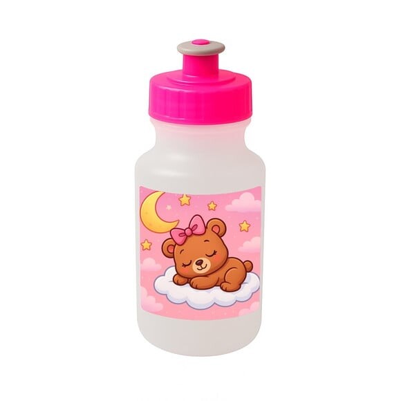 Garrafinha Squeeze Personalizada Ursinha Soninho