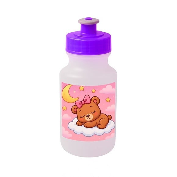 Garrafinha Squeeze Personalizada Ursinha Soninho