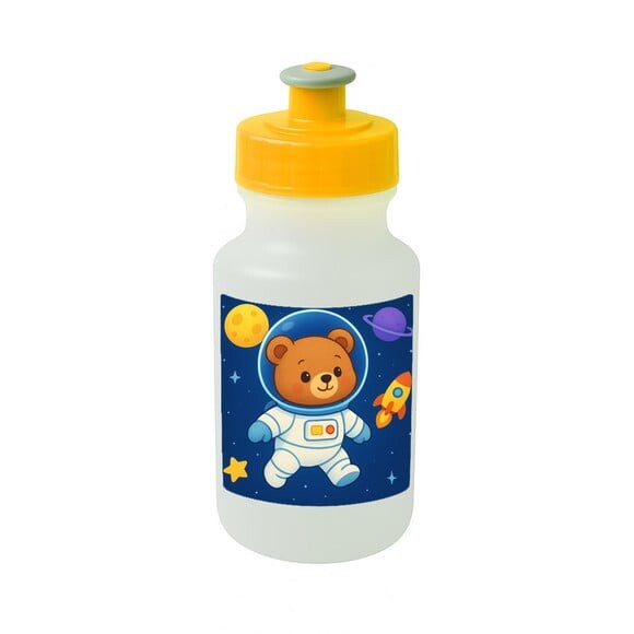 Garrafinha Squeeze Personalizada Ursinho Astronauta