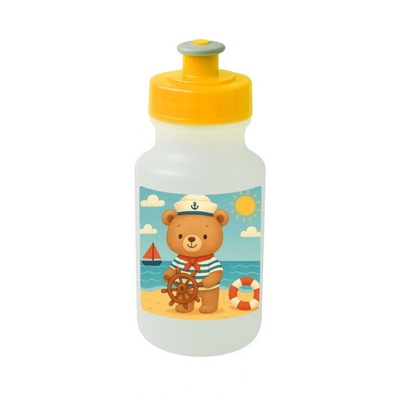 Garrafinha Squeeze Personalizada Ursinho Marinheiro