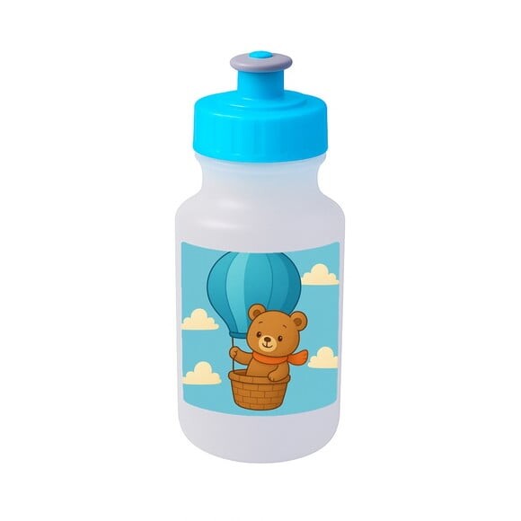 Garrafinha Squeeze Personalizada Ursinho Baloeiro