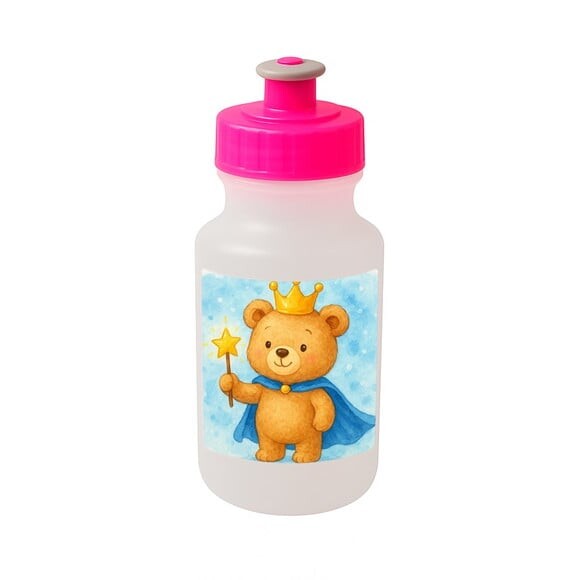 Garrafinha Squeeze Personalizada Ursinho Príncipe