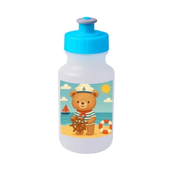 Garrafinha Squeeze Personalizada Ursinho Marinheiro