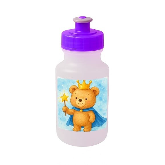 Garrafinha Squeeze Personalizada Ursinho Príncipe