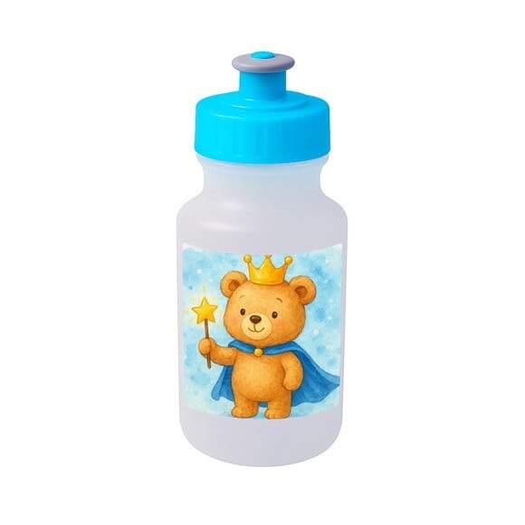 Garrafinha Squeeze Personalizada Ursinho Príncipe
