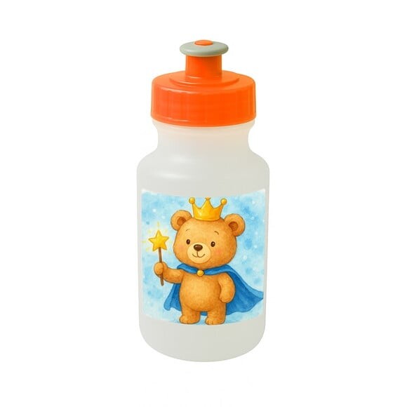 Garrafinha Squeeze Personalizada Ursinho Príncipe