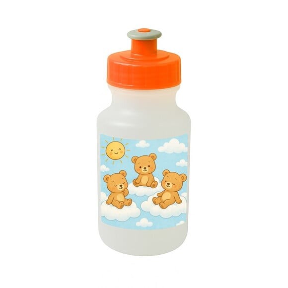Garrafinha Squeeze Personalizada Ursinhos na Nuvem