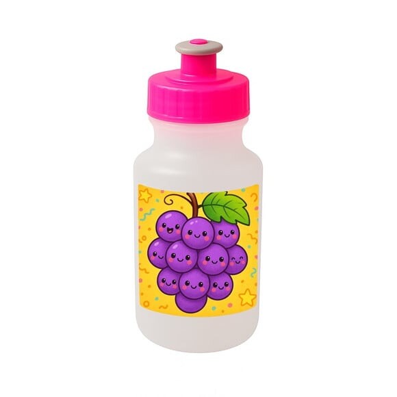 Garrafinha Squeeze Personalizada Uvinhas Fofas