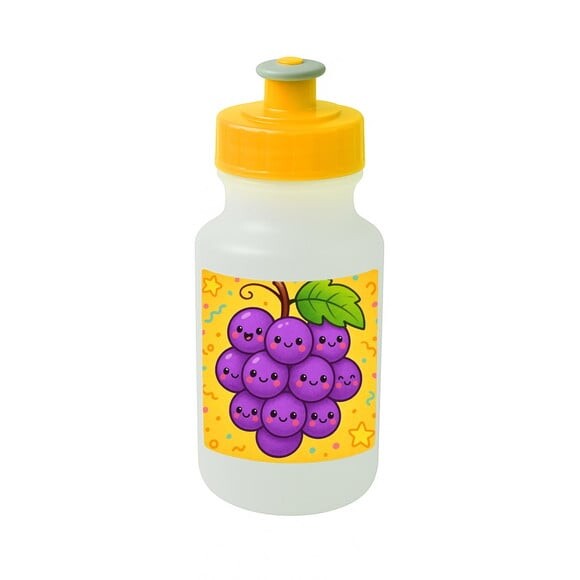 Garrafinha Squeeze Personalizada Uvinhas Fofas