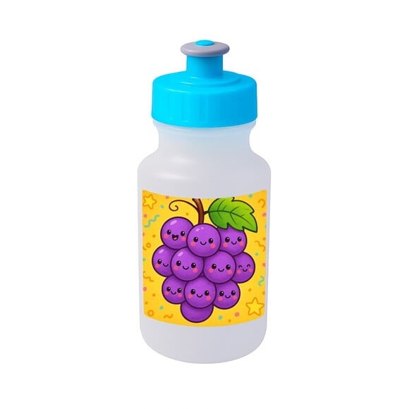 Garrafinha Squeeze Personalizada Uvinhas Fofas