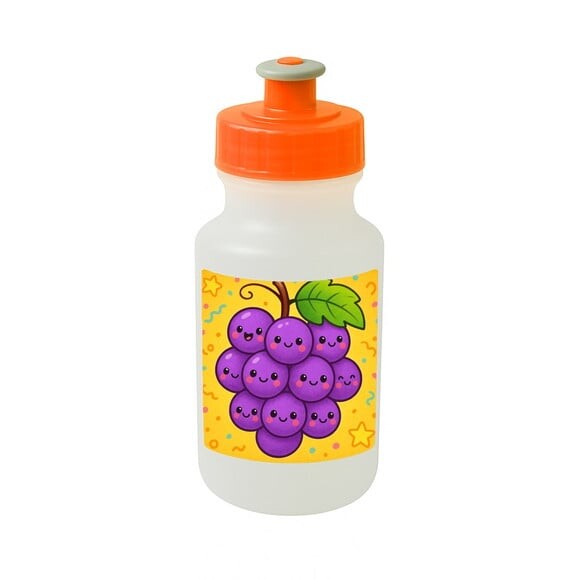 Garrafinha Squeeze Personalizada Uvinhas Fofas