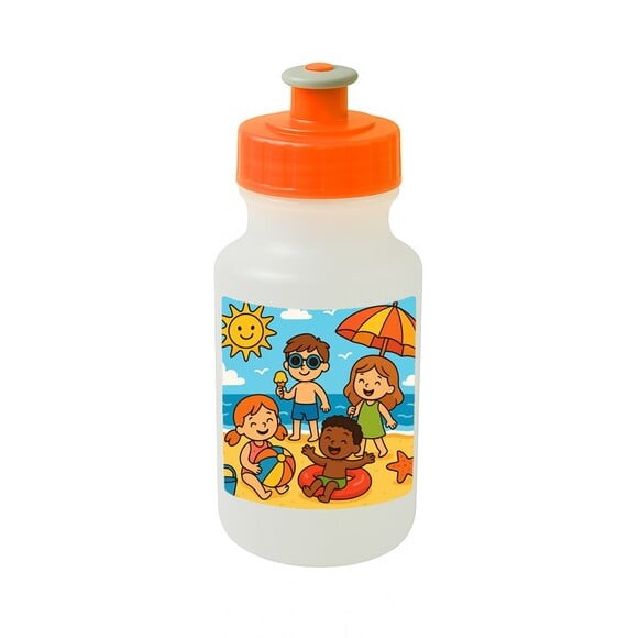 Garrafinha Squeeze Personalizada Verão Divertido