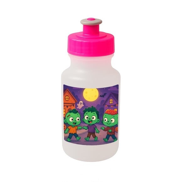 Garrafinha Squeeze Personalizada Zumbis Fofinhos