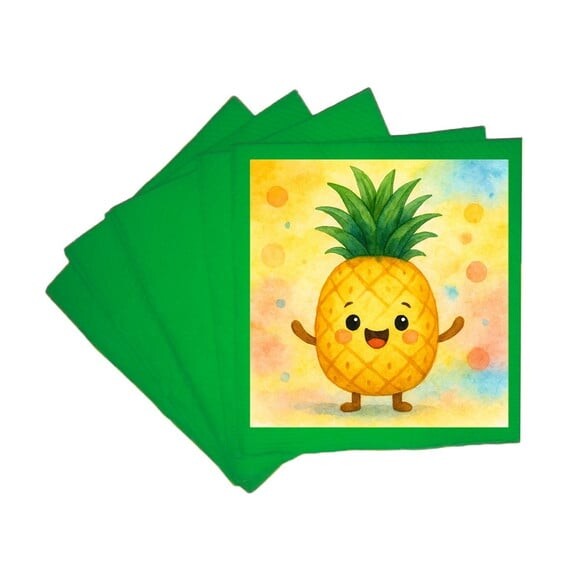 Guardanapo de Papel Personalizado Abacaxi