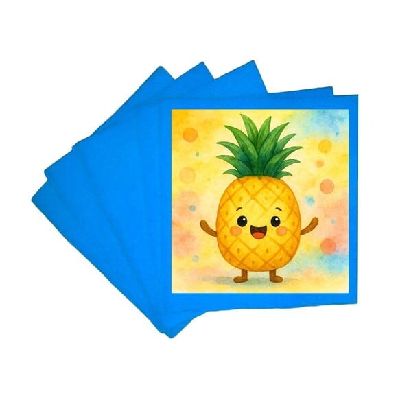 Guardanapo de Papel Personalizado Abacaxi