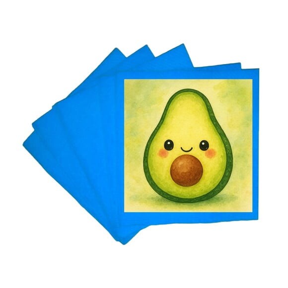 Guardanapo de Papel Personalizado Abacate