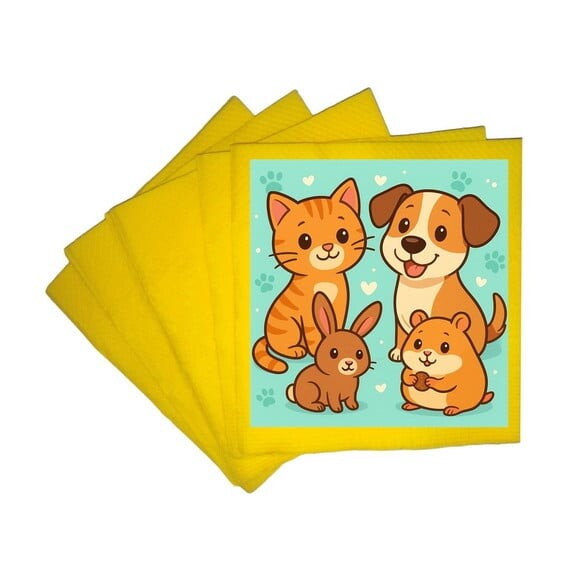 Guardanapo de Papel Personalizado Animais de Estimação