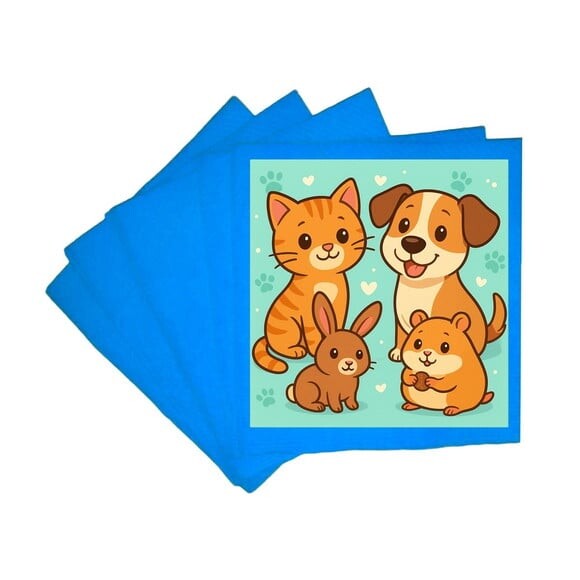 Guardanapo de Papel Personalizado Animais de Estimação