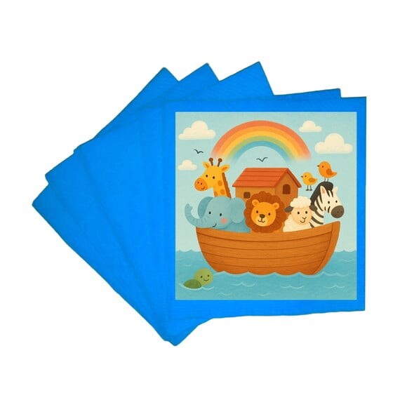 Guardanapo de Papel Personalizado Arca de Noé