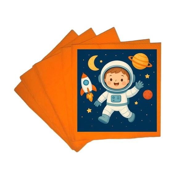 Guardanapo de Papel Personalizado Astronauta