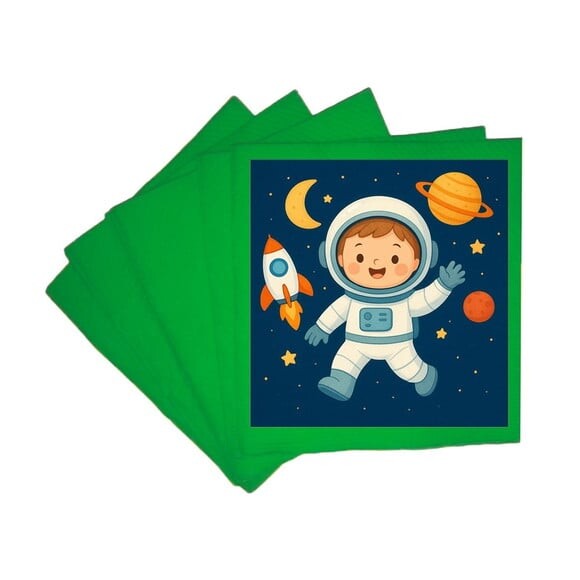 Guardanapo de Papel Personalizado Astronauta