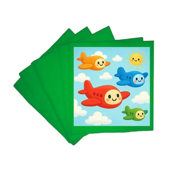 Guardanapo de Papel Personalizado Aviões
