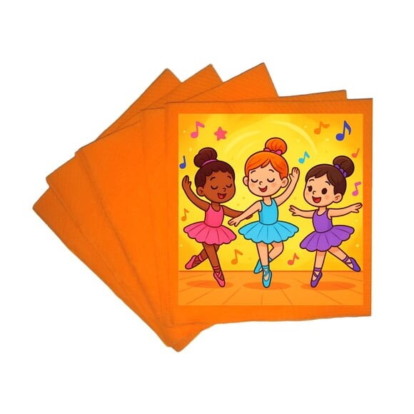 Guardanapo de Papel Personalizado Balé