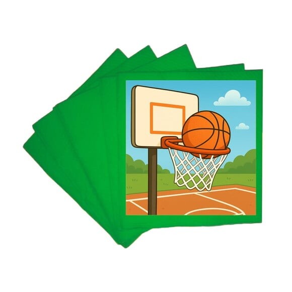 Guardanapo de Papel Personalizado Basquete