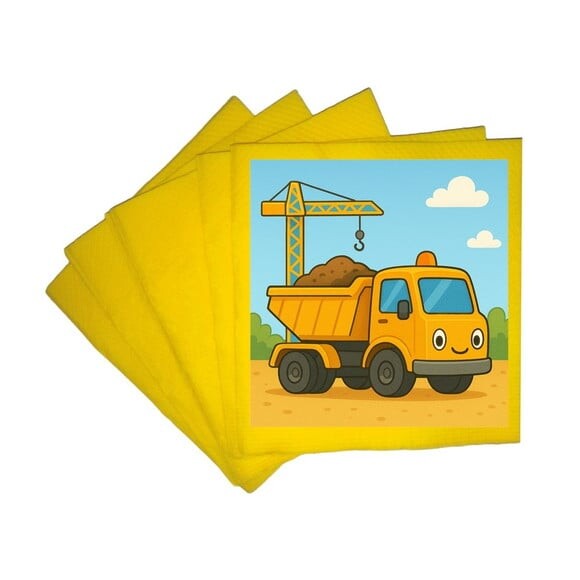 Guardanapo de Papel Personalizado Caminhão Caçamba