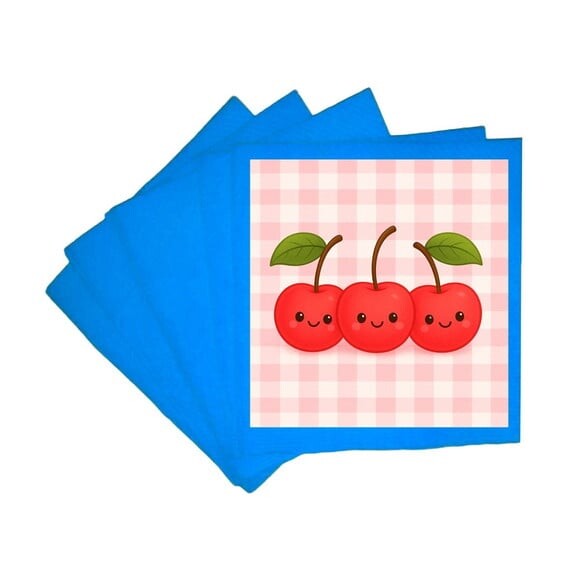 Guardanapo de Papel Personalizado Cerejinha