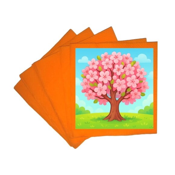 Guardanapo de Papel Personalizado Cerejeira