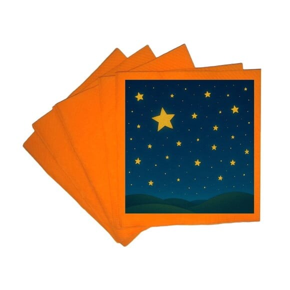 Guardanapo de Papel Personalizado Céu Estrelado