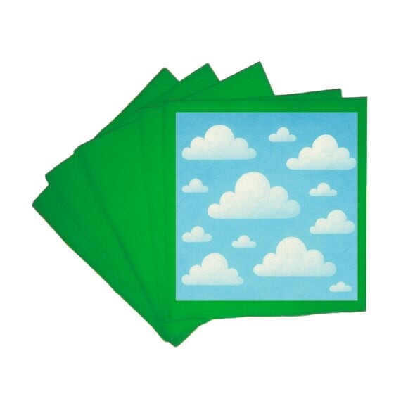 Guardanapo de Papel Personalizado Céu Azul