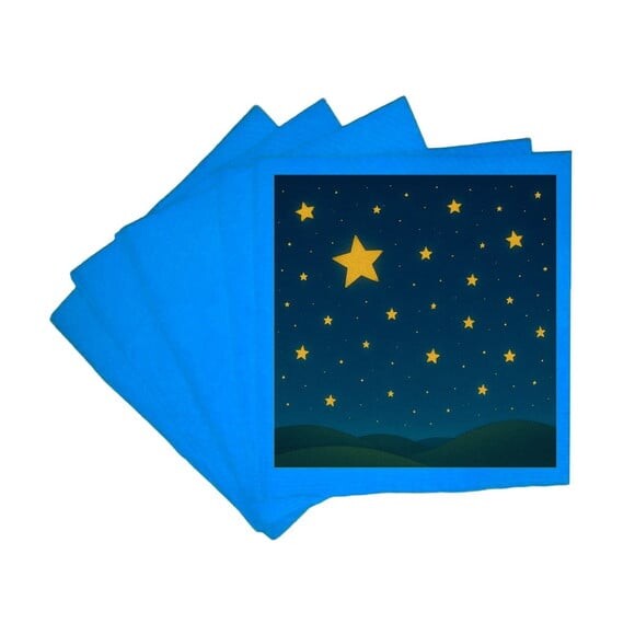 Guardanapo de Papel Personalizado Céu Estrelado