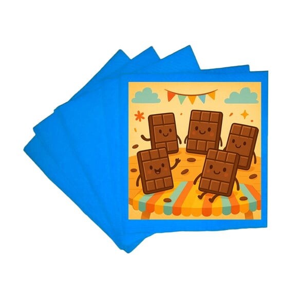 Guardanapo de Papel Personalizado Chocolates