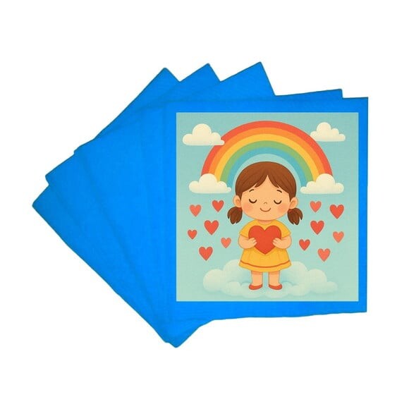 Guardanapo de Papel Personalizado Chuva de Amor