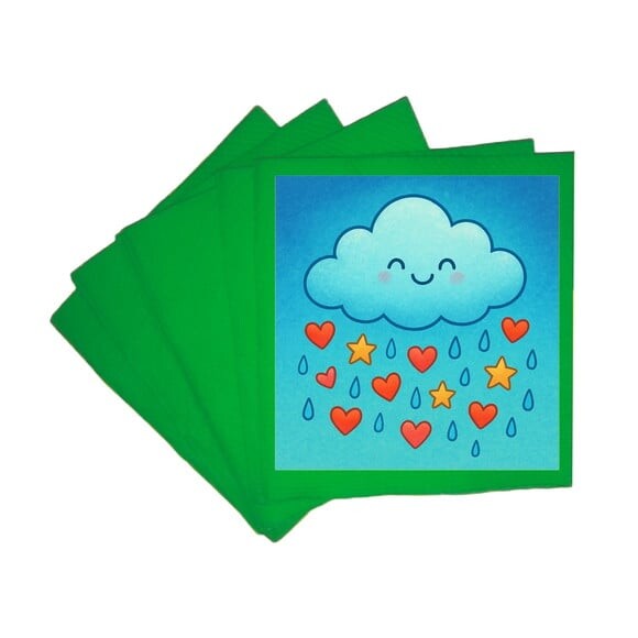 Guardanapo de Papel Personalizado Chuva de Bênçãos