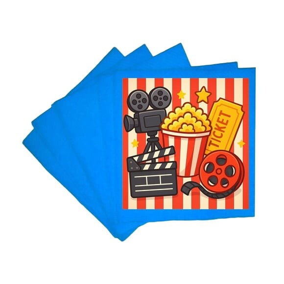 Guardanapo de Papel Personalizado Cinema