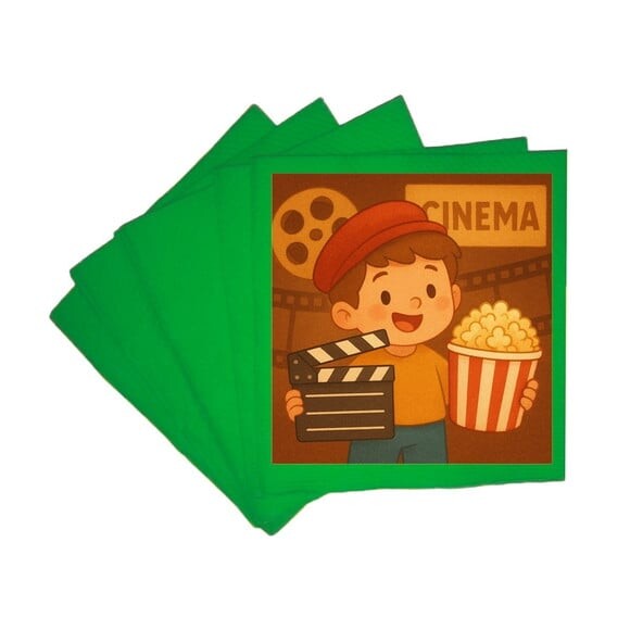 Guardanapo de Papel Personalizado Cinema Antigo