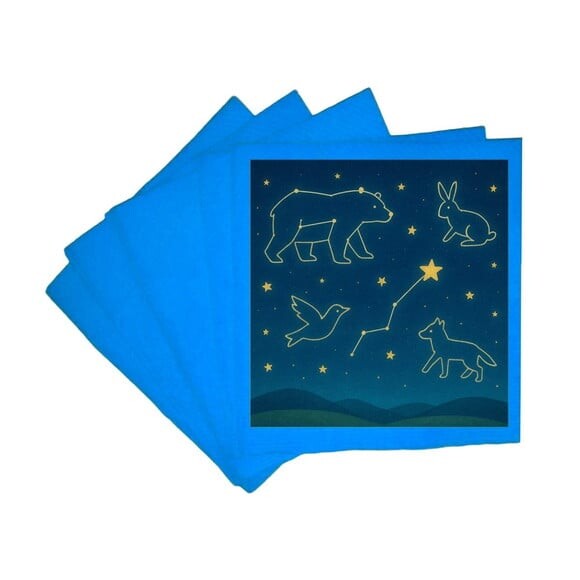 Guardanapo de Papel Personalizado Constelações