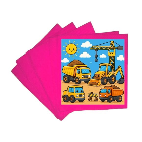 Guardanapo de Papel Personalizado Construção Civil