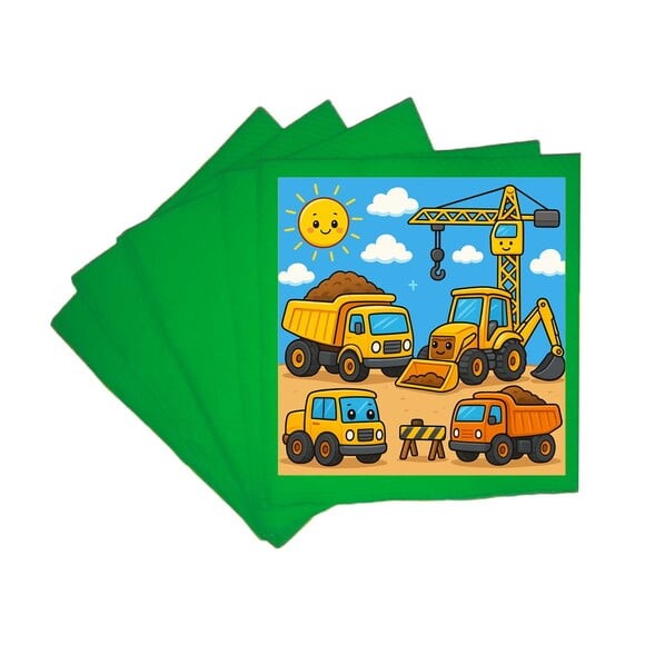 Guardanapo de Papel Personalizado Construção Civil