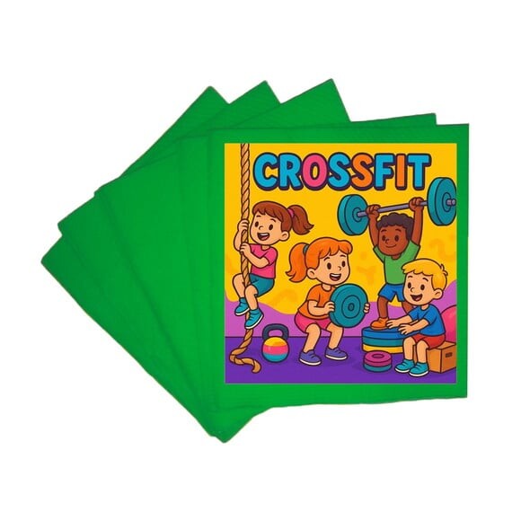 Guardanapo de Papel Personalizado Crossfit