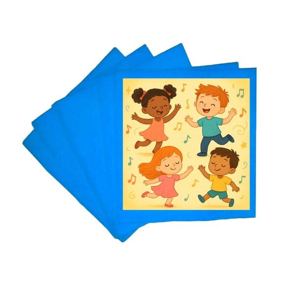 Guardanapo de Papel Personalizado Dança