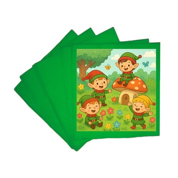Guardanapo de Papel Personalizado Duendes