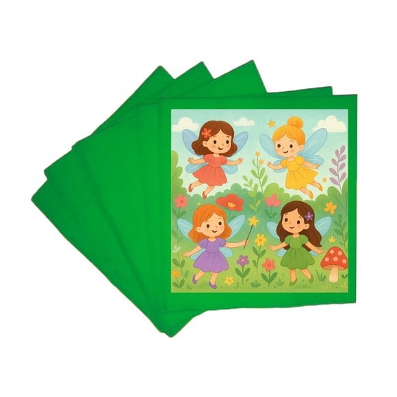 Guardanapo de Papel Personalizado Fadas