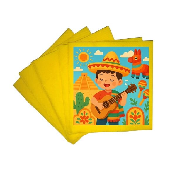 Guardanapo de Papel Personalizado Festa Mexicana
