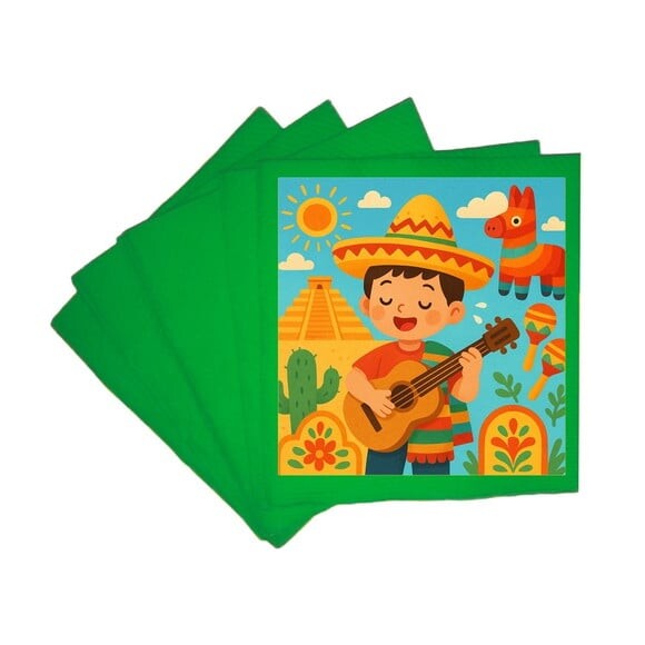 Guardanapo de Papel Personalizado Festa Mexicana