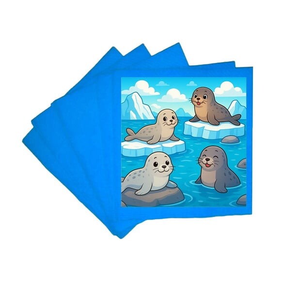 Guardanapo de Papel Personalizado Focas